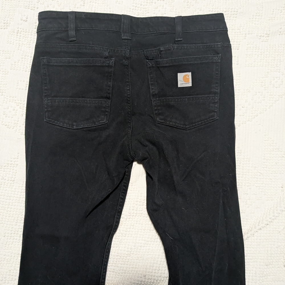 Carhartt Men's Relaxed Fit Black Jeans